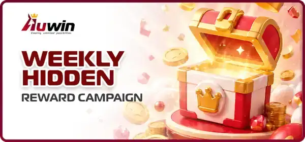Auwin Weekly Hidden Reward campaign banner